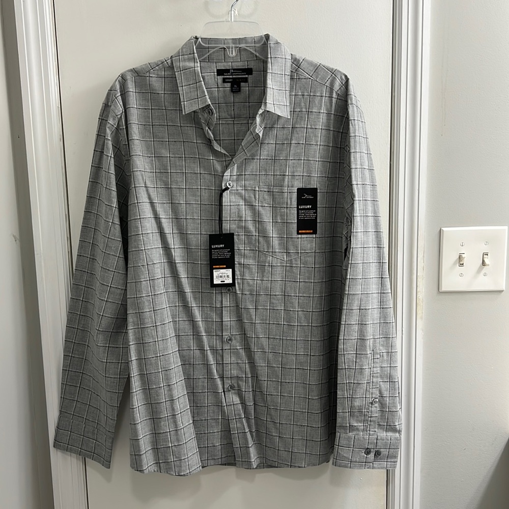 NWT Marc Anthony luxury slim fit dress shirt